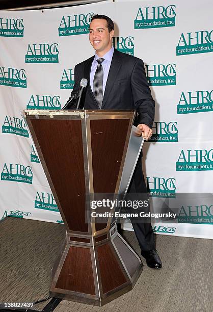 Mark Teixeira attends the 32nd Annual Thurman Munson Awards at the Grand Hyatt on January 31, 2012 in New York City.