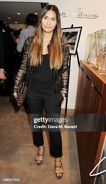 Reena Hammer attends a private viewing of "Gaucho", a photographic exhibition by Astrid Munoz, at the Jaeger-LeCoultre Boutique on January 31, 2012...