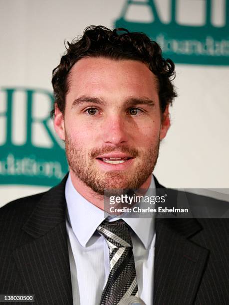 New York Mets first baseman Daniel Murphy attends the 32nd Annual Thurman Munson Awards at the Grand Hyatt on January 31, 2012 in New York City.