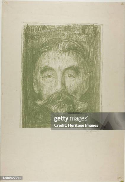 StÈphane MallarmÈ, 1897. Artist Edvard Munch. (Photo by Heritage Art/Heritage Images via Getty Images
