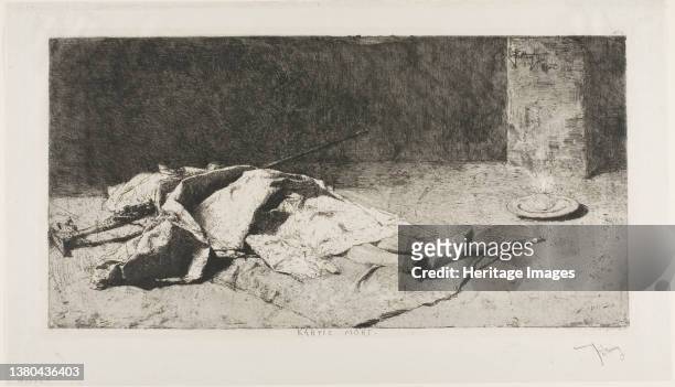 Dead Kabyle, n. D. Artist Mariano Jose Maria Bernardo Fortuny y Carbo. (Photo by Heritage Art/Heritage Images via Getty Images
