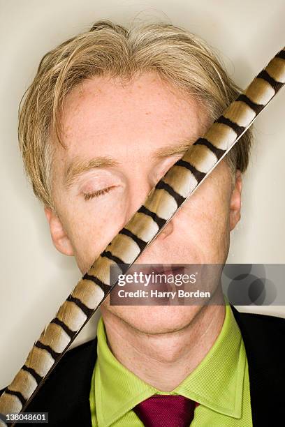 Milliner Philip Treacy is photographed for Stern magazine on December 19, 2006 in London, England.