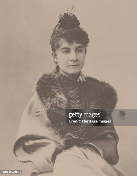 Portrait of Madame Marie de RÈgnier, nÈe de HÈrÈdia, 1889. Private Collection. Artist Nadar, Paul . (Photo by Fine Art Images/Heritage Images via...