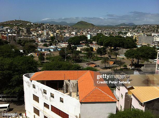 cape verde,view of praia - praia stock pictures, royalty-free photos & images