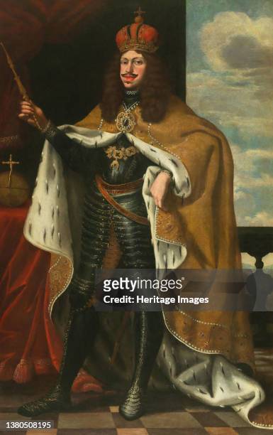 Portrait of Emperor Leopold I , circa 1660. Private Collection. Artist Anonymous. (Photo by Fine Art Images/Heritage Images via Getty Images