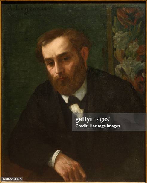 Portrait of the artist …douard Manet , 1862. Private Collection. Artist Legros, Alphonse . (Photo by Fine Art Images/Heritage Images via Getty Images