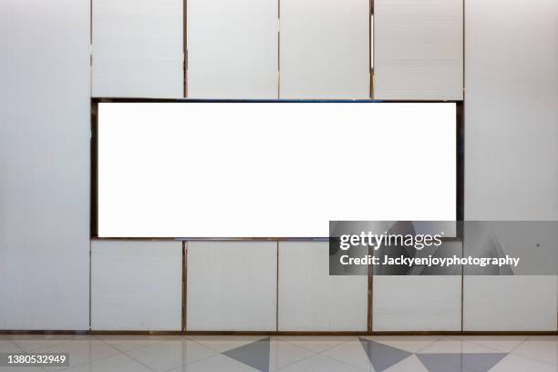 blank billboard at airport - large office stock pictures, royalty-free photos & images