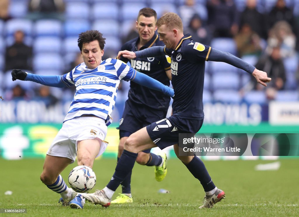 Reading v Millwall - Sky Bet Championship