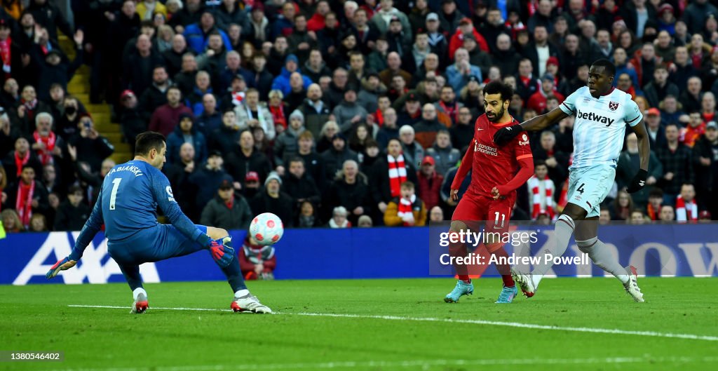 Liverpool v West Ham United - Premier League