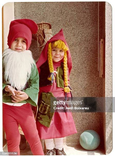 two children dressed - masquerade ball stock pictures, royalty-free photos & images