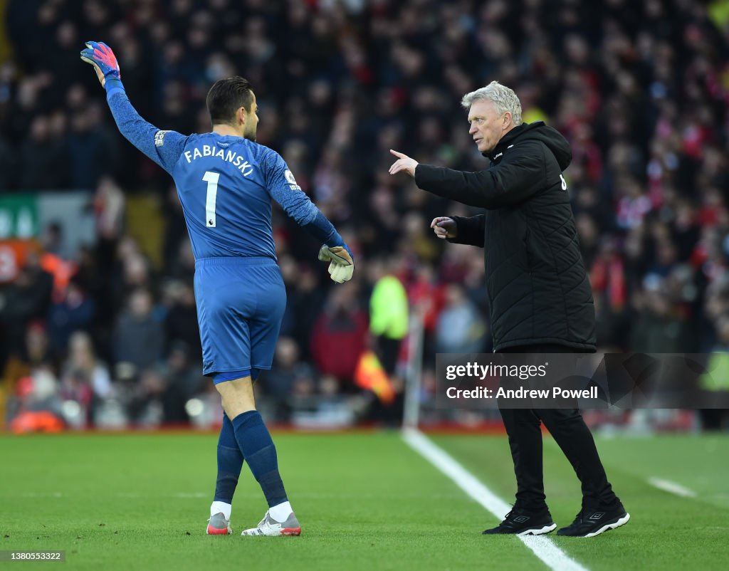 Liverpool v West Ham United - Premier League