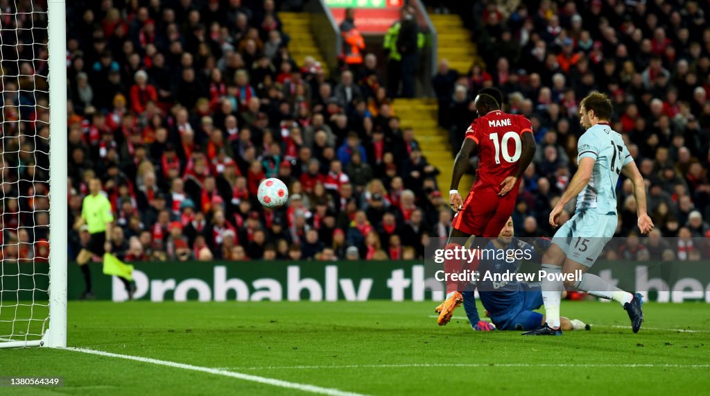 Liverpool v West Ham United - Premier League