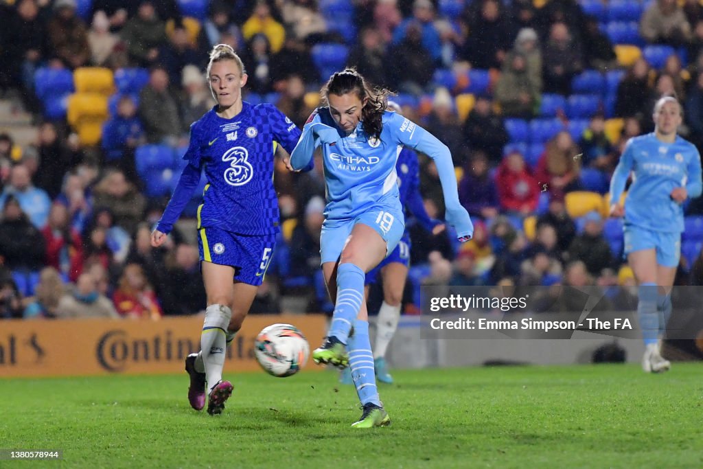 Chelsea Women v Manchester City Women: FA Women's Continental Tyres League Cup Final