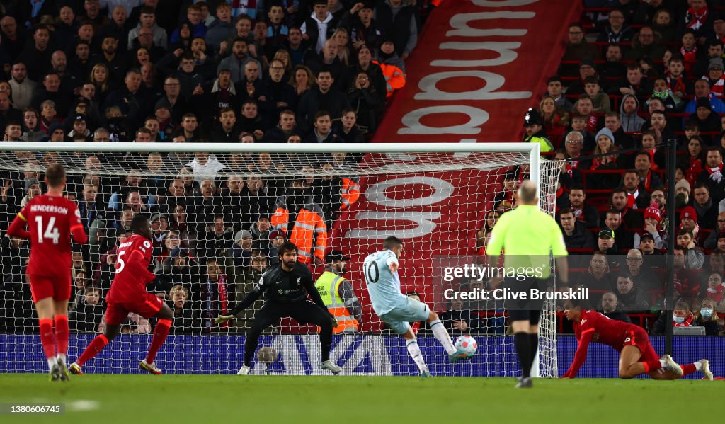 Liverpool v West Ham United - Premier League