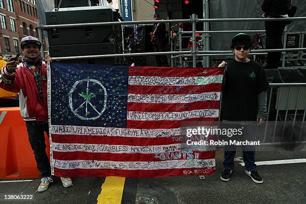 Atmosphere during day 6 of the Super Bowl Village on February 1, 2012 in Indianapolis, Indiana.