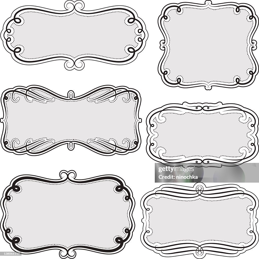Decrtive Frames Decorative Frames High-Res Vector Graphic - Getty Images