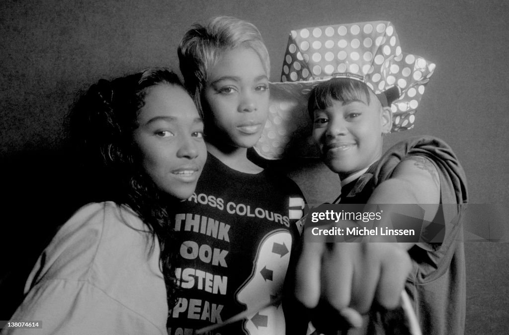 Tlc Rissa Razzi American group TLC posed together in The Netherlands in 1992. News ...