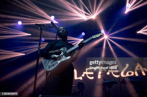 Mereba performs on stage at Razzmatazz on March 05, 2022 in Barcelona, Spain.