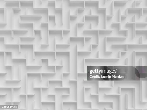 maze background - taktik stock-fotos und bilder