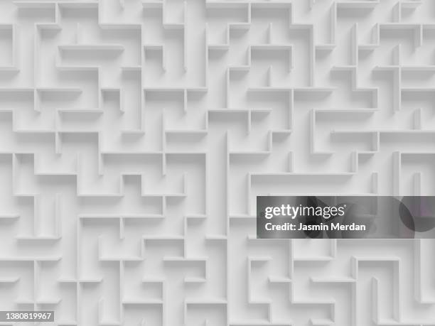 maze background - labyrinth stock pictures, royalty-free photos & images