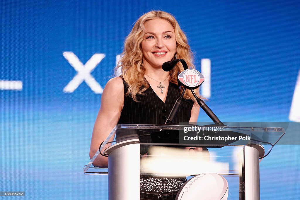 Bridgestone Super Bowl XLVI Halftime Show Press Conference