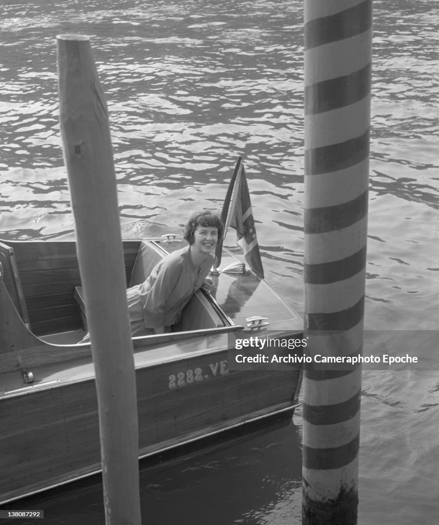 On A Water Taxi