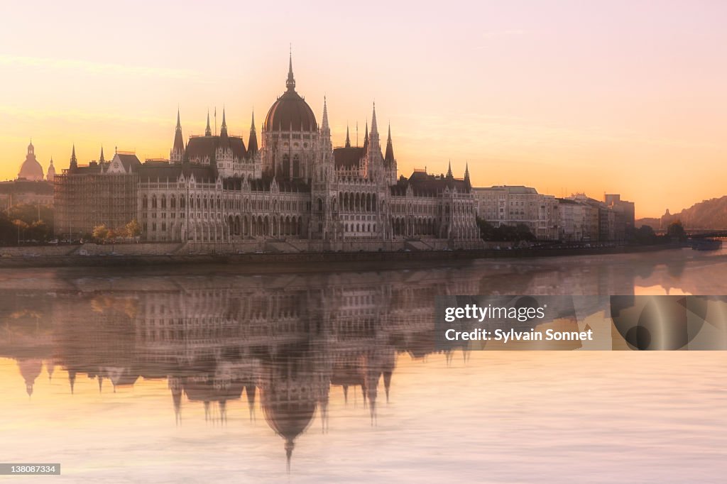 River Danube and Parliament building, Budapest