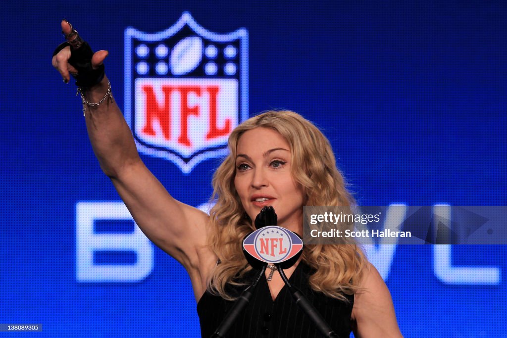 Bridgestone Super Bowl XLVI Halftime Show Press Conference