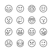 Emoji Icons — Monoline Series