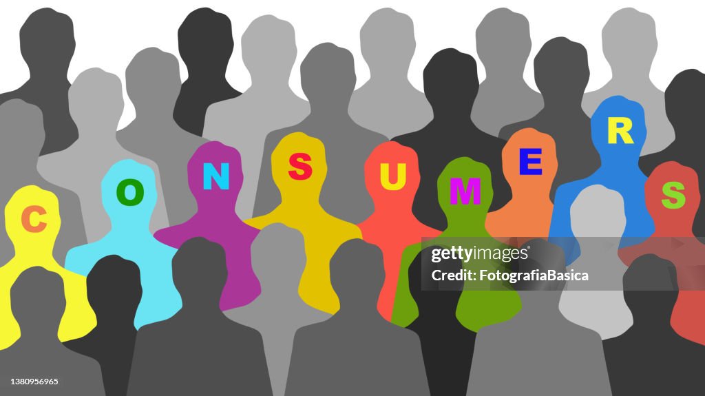 Consumers High-Res Vector Graphic - Getty Images