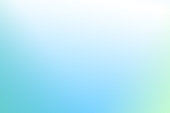 Light blue gradient color with light green soft vignet abstract background