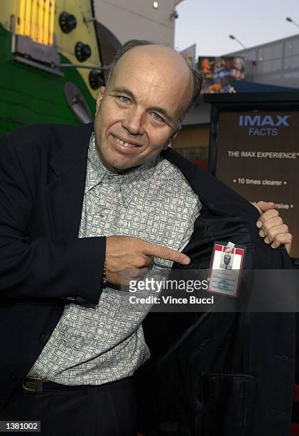 Actor Clint Howard attends the premiere of "Apollo 13 - The IMAX Experience" at Universal Studios on September 12, 2002 in Los Angeles, California.