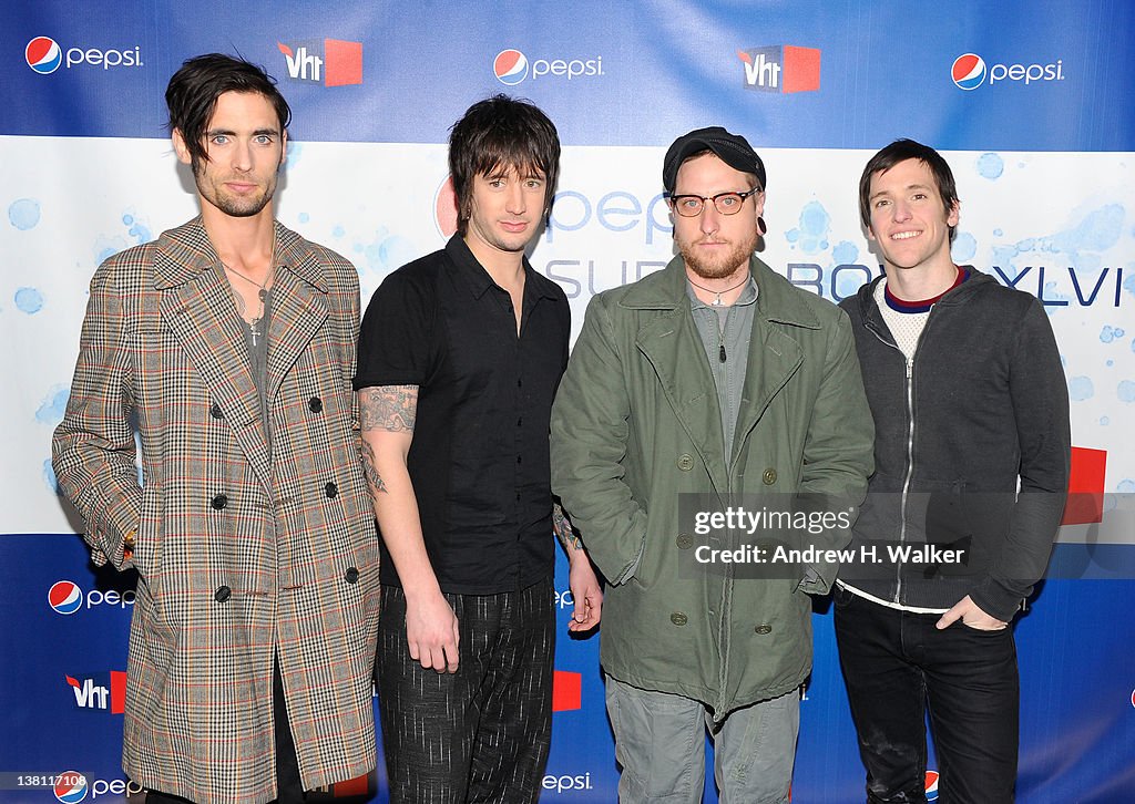 Vh1 Pepsi Super Bowl Fan Jam With Gym Class Heroes, B.o.B., All-American Rejects