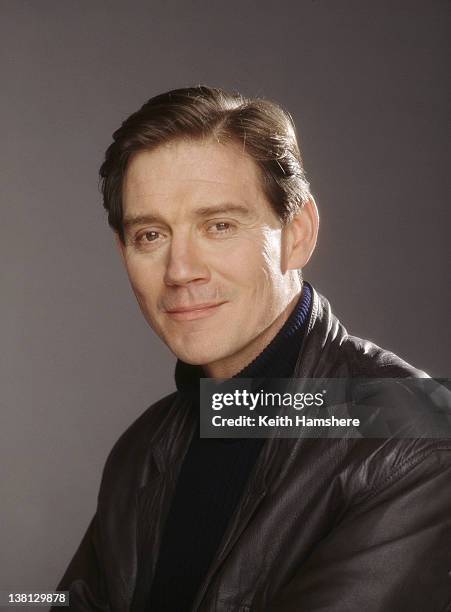 Actor Anthony Andrews in a publicity still for the film 'Haunted', 1995.