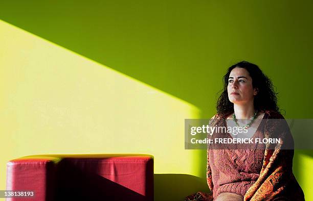 Turkish sociologist Pinar Selek poses on February 1, 2012 in the eastern French city of Strasbourg. Accused since 1998 of terrorism by the Turkish...
