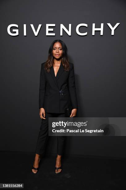 Naomie Harris attends the Givenchy Womenswear Fall/Winter 2022/2023 show as part of Paris Fashion Week on March 06, 2022 in Paris, France.