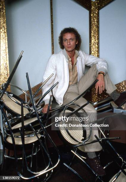 Actor Anthony Geary poses for a portrait session in circa 1985 in Los Angeles, California .