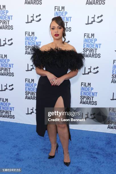 Jasmine Cephas Jones attends the 2022 Film Independent Spirit Awards on March 06, 2022 in Santa Monica, California.