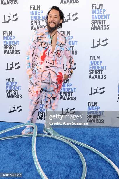 David Choe attends the 2022 Film Independent Spirit Awards on March 06, 2022 in Santa Monica, California.