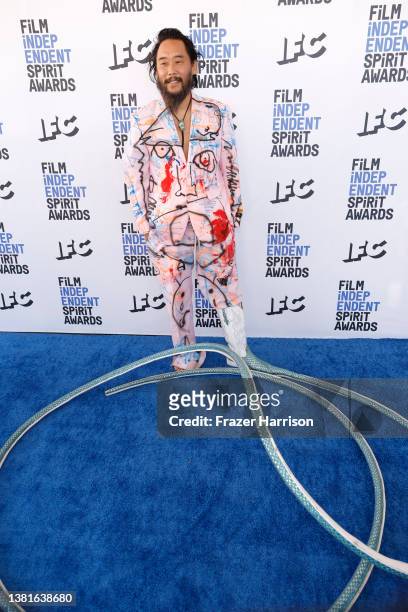 David Choe attends the 2022 Film Independent Spirit Awards on March 06, 2022 in Santa Monica, California.