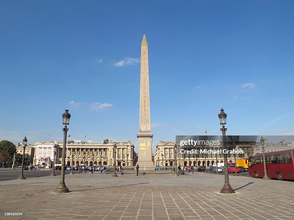 Obelisk of Luxor at Place de la Concorde