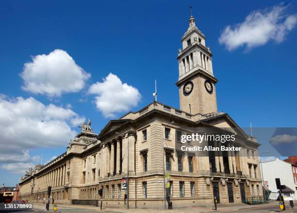 the guildhall, hull - kingston stockfoto's en -beelden