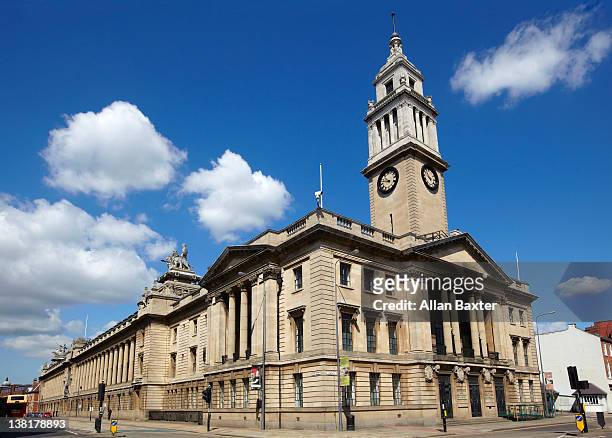 the guildhall, hull - kingston upon hull stock pictures, royalty-free photos & images