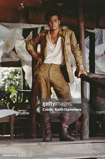 Actor Sean Patrick Flanery as the titular character in the television series 'The Young Indiana Jones Chronicles', circa 1992.