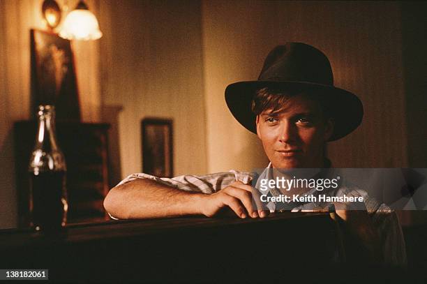 Actor Sean Patrick Flanery as the titular character in the television series 'The Young Indiana Jones Chronicles', circa 1992.