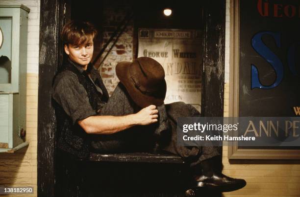 Actor Sean Patrick Flanery as the titular character in the television series 'The Young Indiana Jones Chronicles', circa 1992.