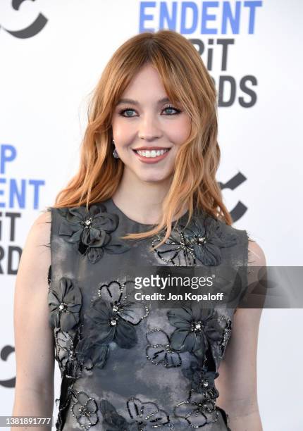 Sydeny Sweeney attends the 2022 Film Independent Spirit Awards on March 06, 2022 in Santa Monica, California.