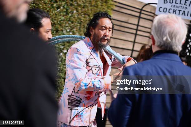 David Choe attends the 2022 Film Independent Spirit Awards on March 06, 2022 in Santa Monica, California.