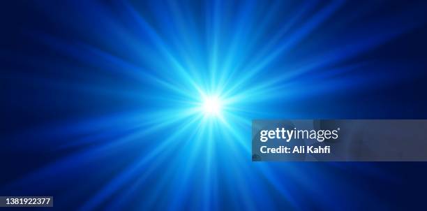 stockillustraties, clipart, cartoons en iconen met abstract lights motion speed radial lines background - explosion