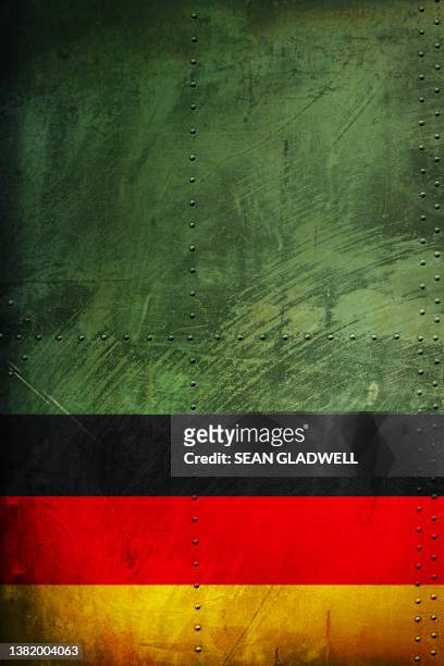 german flag on armour - special forces stock pictures, royalty-free photos & images